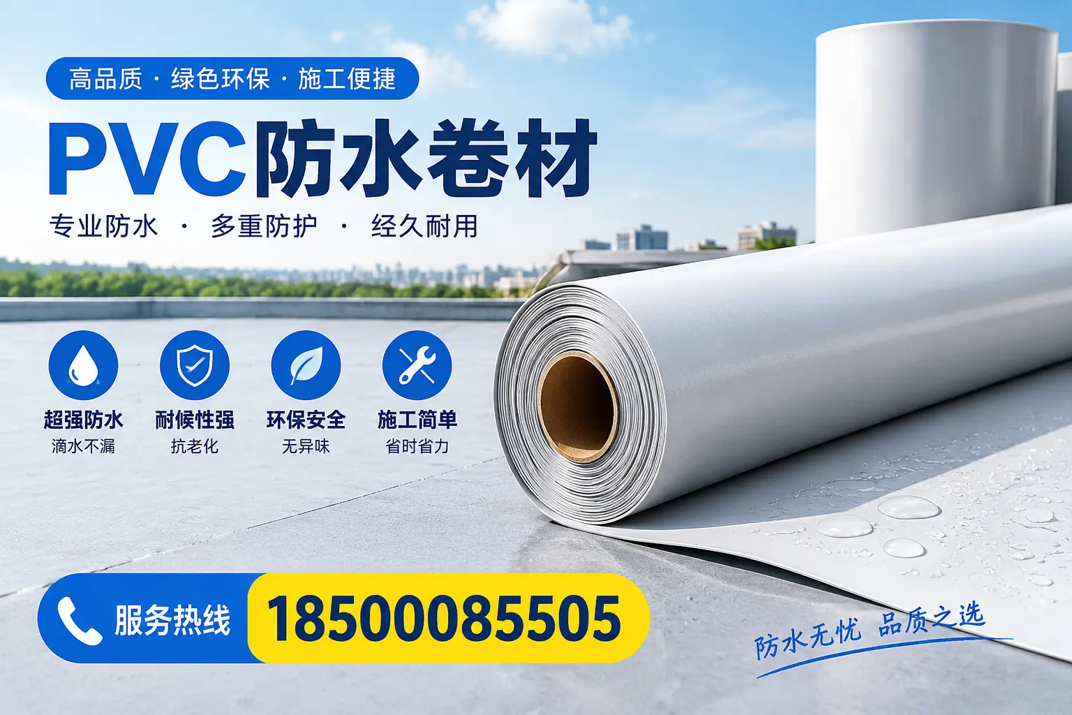 选用PVC防水卷材时需要避开的常见误区,特别是在梧州